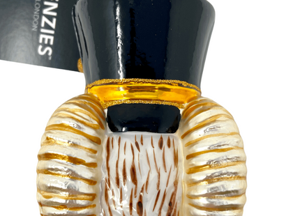 KRG Ram Head Polish Glass Ornament