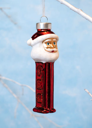 Santa Pez Dispenser Ornament  by KAT + ANNIE Ornament
