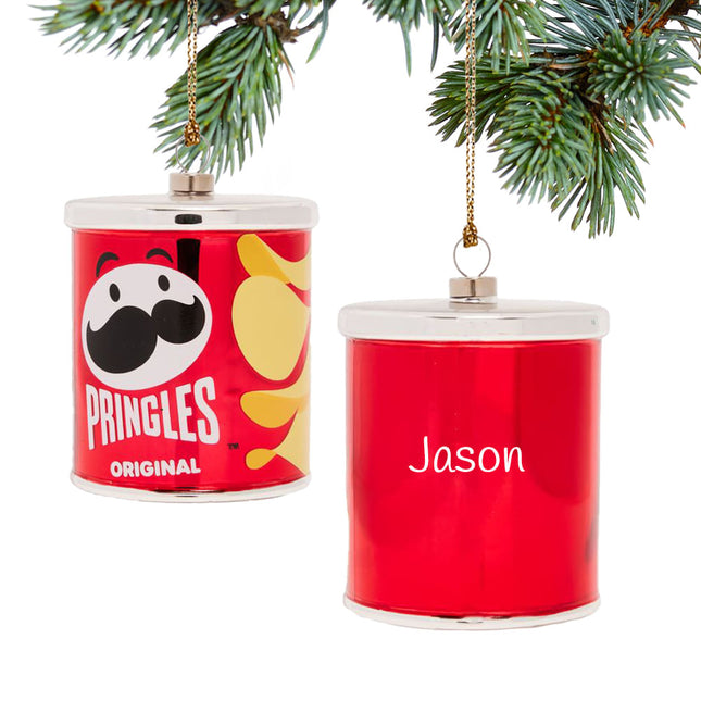 personalized personalized pringles christmas ornament – Christmas ornament, holiday tree decoration or gift