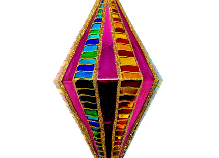 Large High Better Diamond Glass Bauble