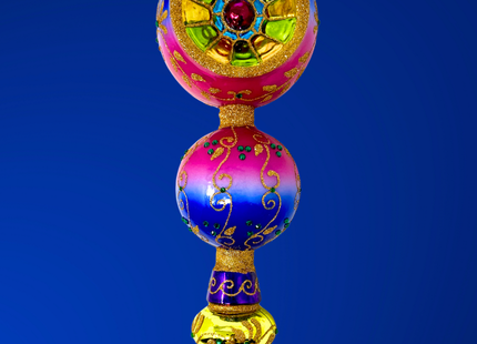 Las Vegas Drop Glass Ornament