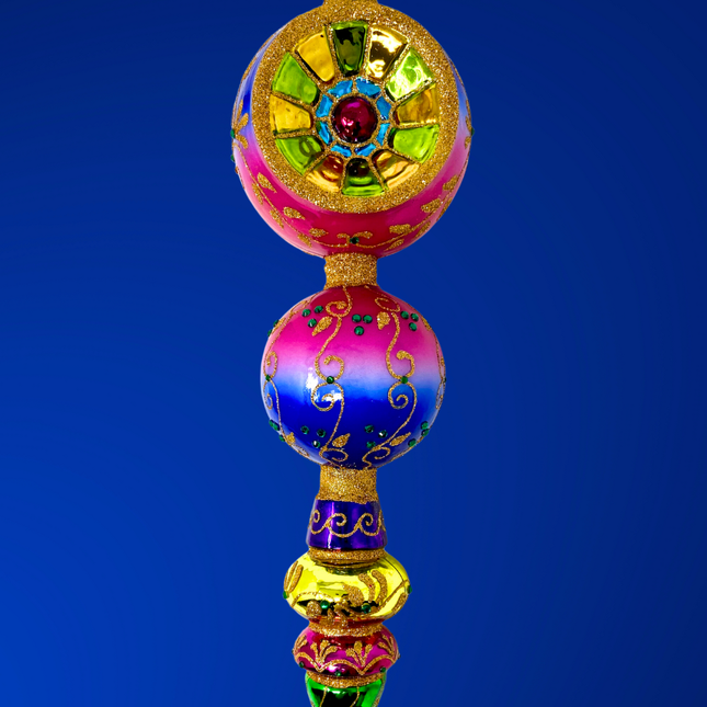 Las Vegas Drop Glass Ornament