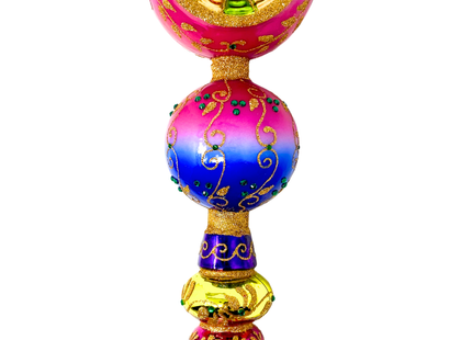 Las Vegas Drop Glass Ornament