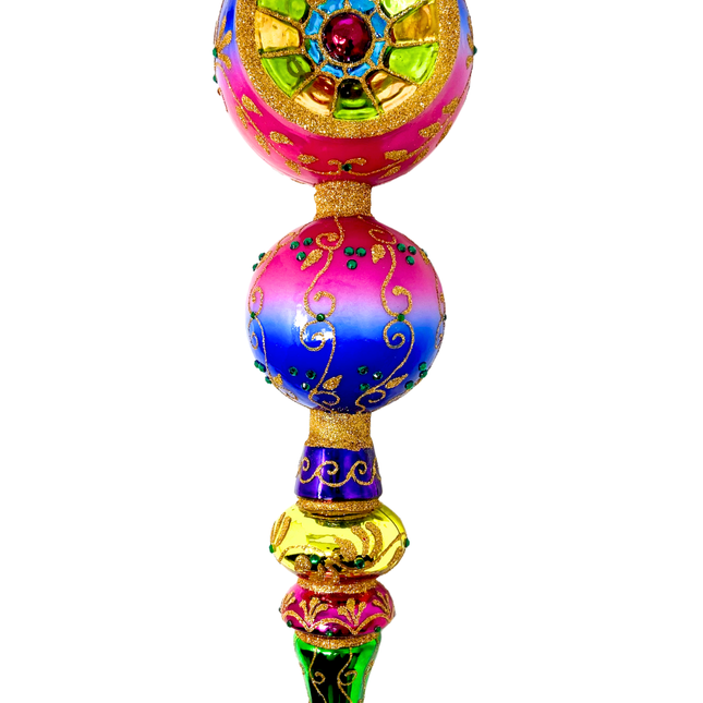 Las Vegas Drop Glass Ornament