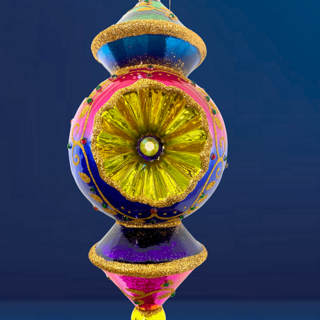Las Vegas Reflector Glass Ornament