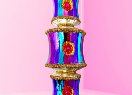 Light Show Dazzler Glass Ornament