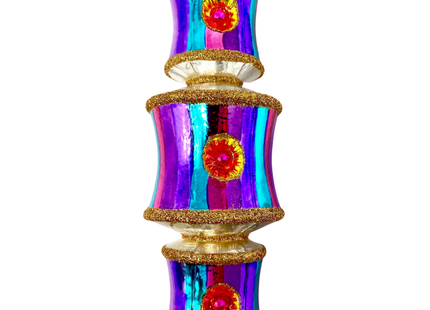 Light Show Dazzler Glass Ornament