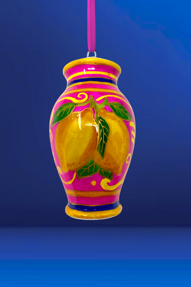 Limona Glass Christmas Ornament