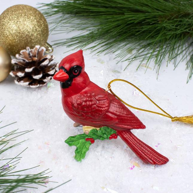 custom lenox cardinal christmas ornament – Christmas ornament, holiday tree decoration or gift