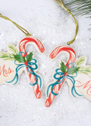 Lenox Mr & Mrs Ornament Set Of 2 Ornament  by LENOX Ornament
