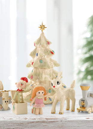 Lenox Rudolph the Rednose Reindeer 60th Anniversary A Misfit Toys Christmas 6 Piece Tabletop Ornament  by LENOX Ornament