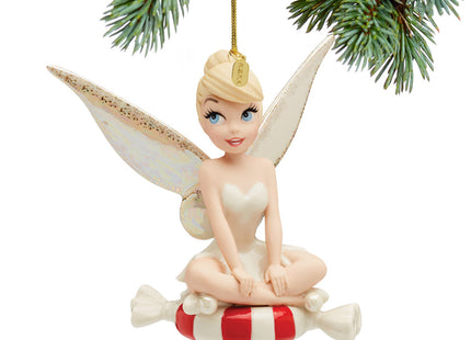 personalized lenox 2024 dated tinker bell on peppermint christmas ornament – Christmas ornament, holiday tree decoration or g
