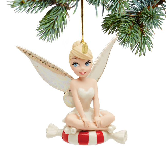 personalized lenox 2024 dated tinker bell on peppermint christmas ornament – Christmas ornament, holiday tree decoration or g