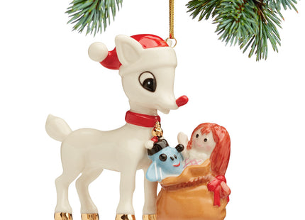keepsake lenox rudolph delivering toys christmas ornament – Christmas ornament, holiday tree decoration or gift