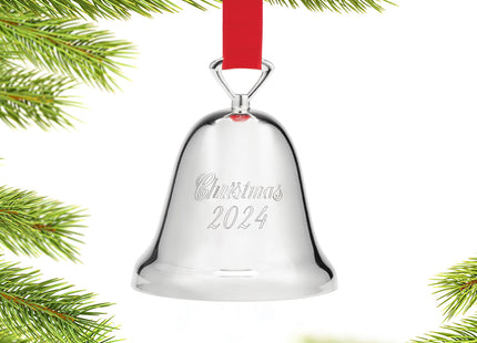 holiday reed & barton 2024 dated christmas annual bell christmas ornament – Christmas ornament, holiday tree decoration or gi