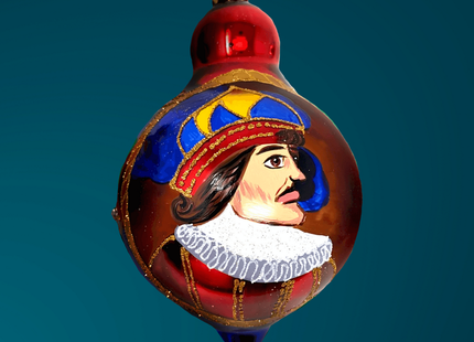 Lorenzo Sicilian Carretto Glass Bauble