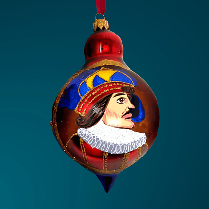 Lorenzo Sicilian Carretto Glass Bauble