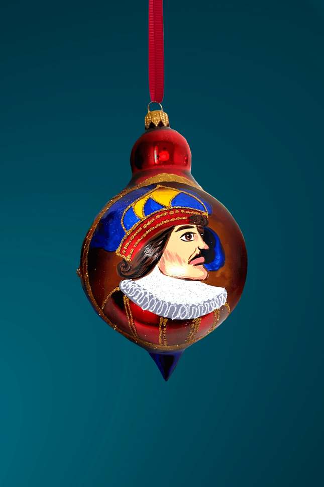 Lorenzo Sicilian Carretto Glass Bauble