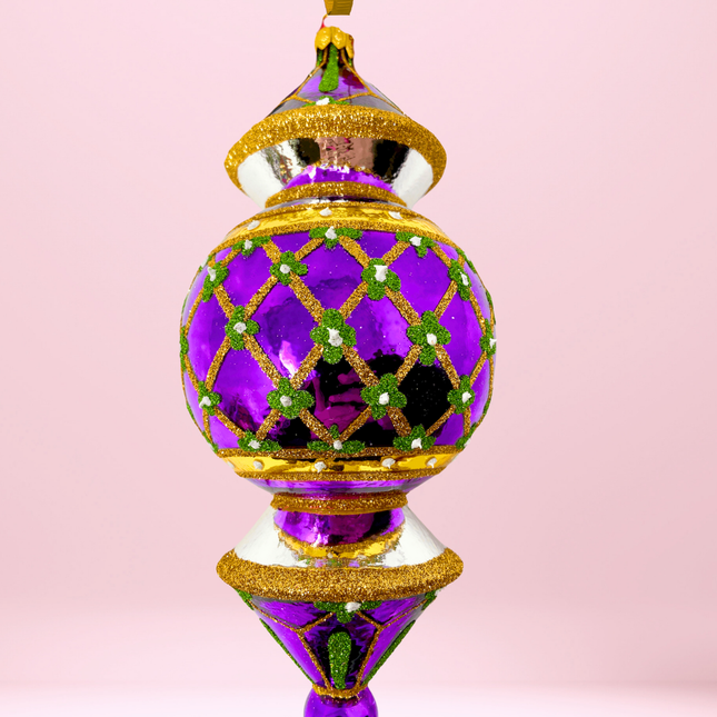 Los Angeles Reflector Glass Ornament
