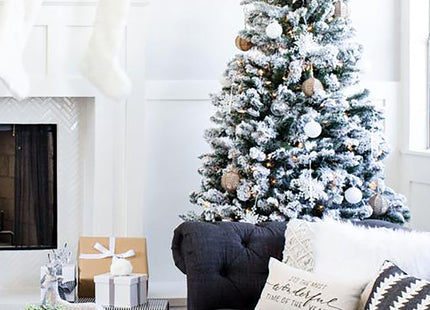 Perfect Holiday Snow Flocked Christmas Tree