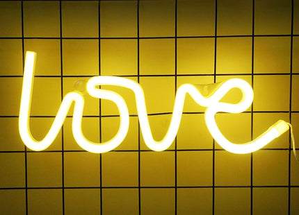 Love Neon Lights Battery Operated