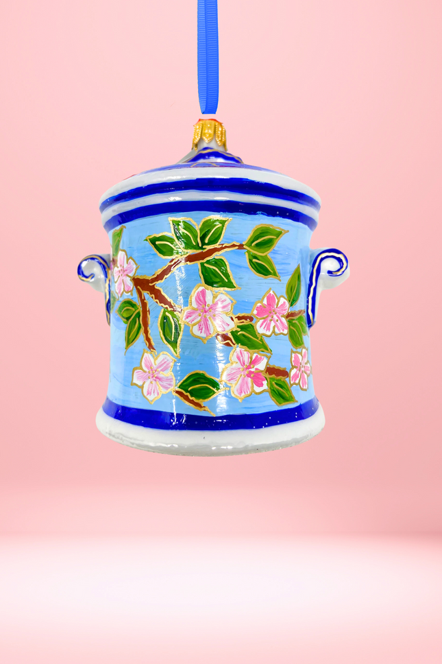 Mancini Cookie Jar Polish Glass Ornament