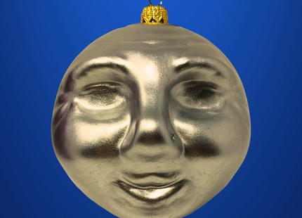 Moon Dance Glass Ornament
