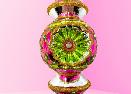 Miami Reflector Glass Ornament