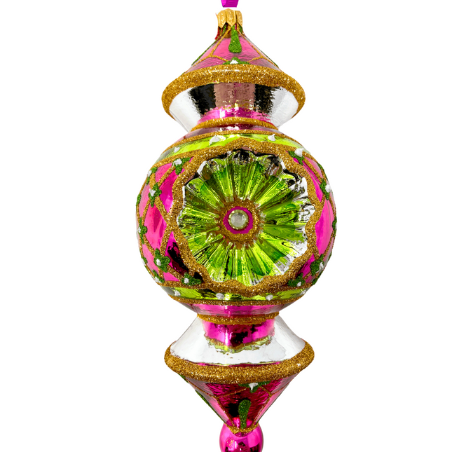 Miami Reflector Glass Ornament