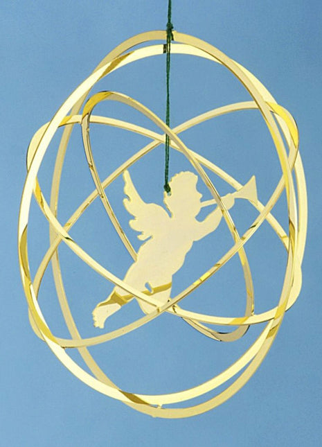 5 Ring Sphere - Cherub Ornament  by ORNAMENT SHOP EXCLUSIVE Ornament