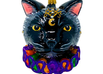 Noble Cat Polish Glass Ornament
