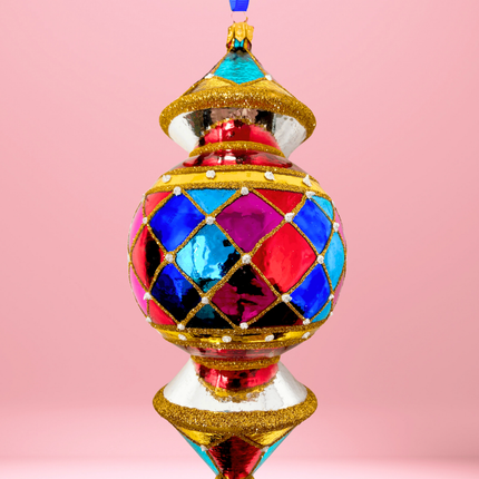 Nashville Reflector Glass Ornament