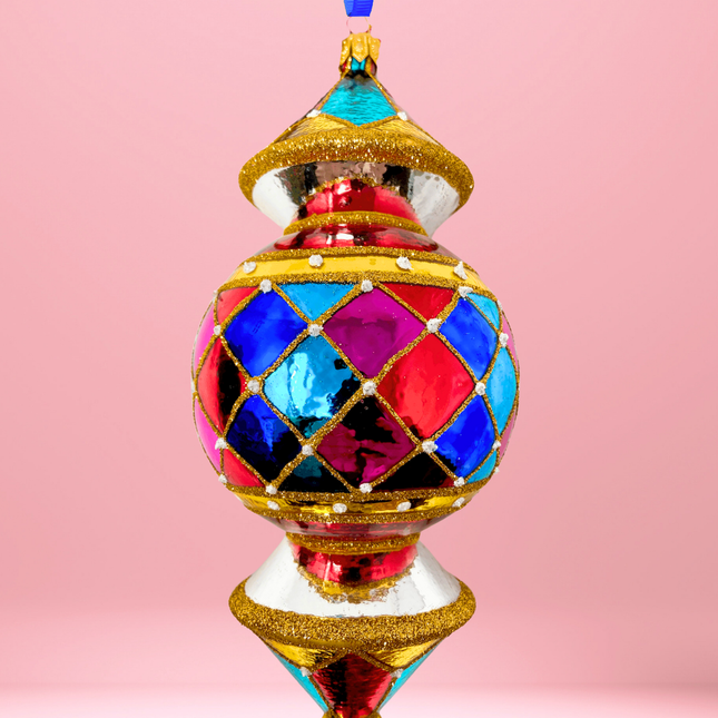Nashville Reflector Glass Ornament