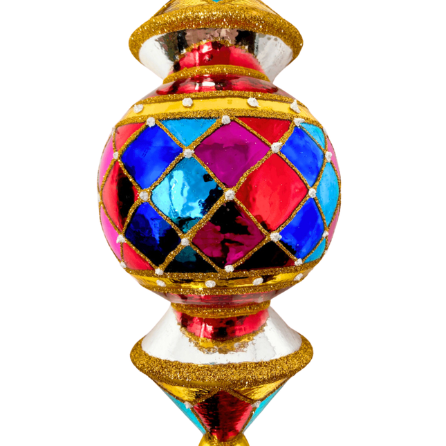 Nashville Reflector Glass Ornament