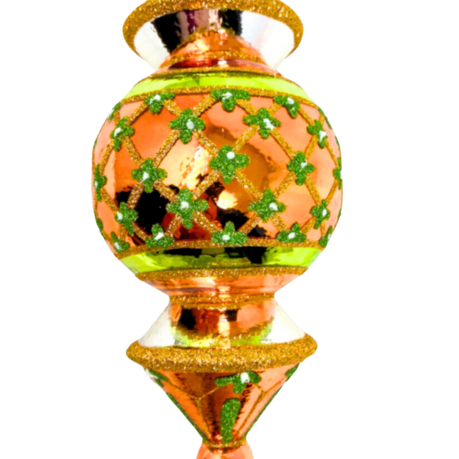 New York Reflector Glass Ornament