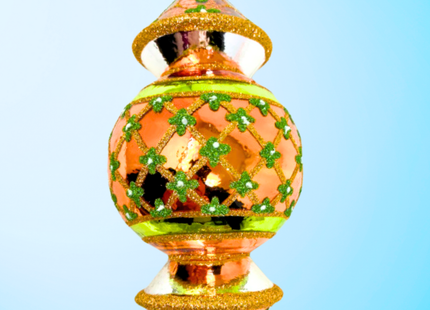 New York Reflector Glass Ornament