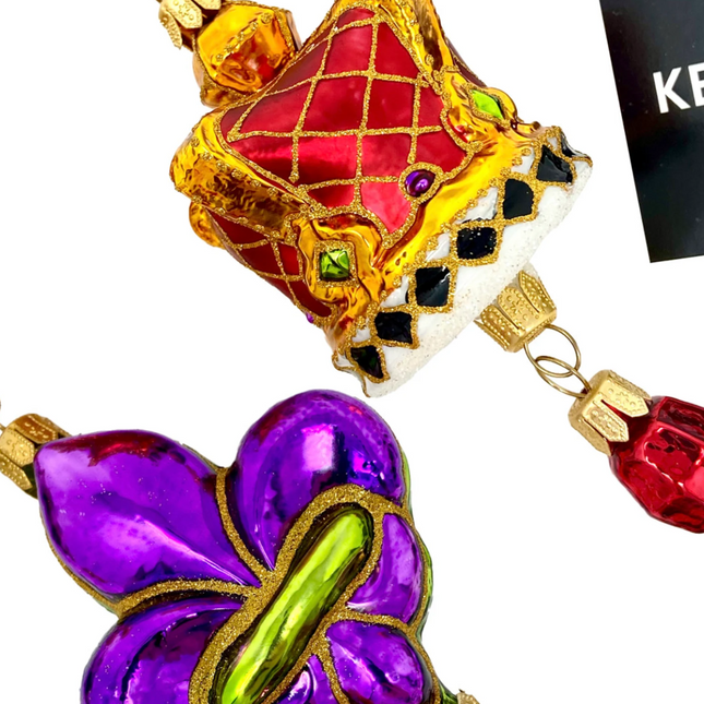 Nola Opulence Glass Tree Garland