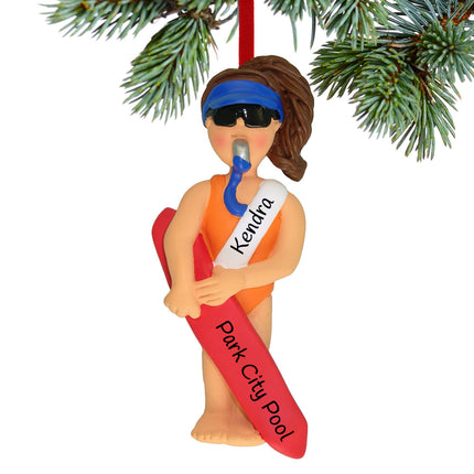 Lifeguard Personalized Personalized Ornament