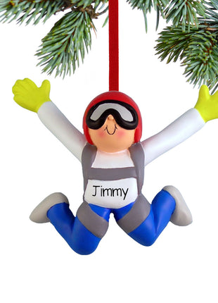 Skydiver Male Ornament  by ORNAMENT CENTRAL Ornament
