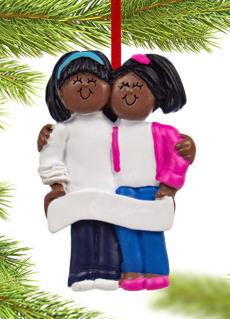 My Sister My Friend Ornament  by ORNAMENT CENTRAL Ornament