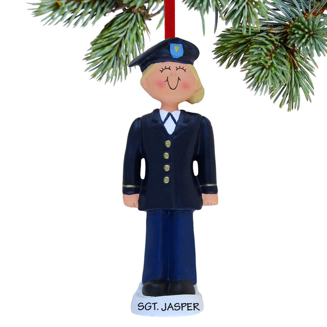 custom personalized armed forces army male christmas ornament – Christmas ornament, holiday tree decoration or gift