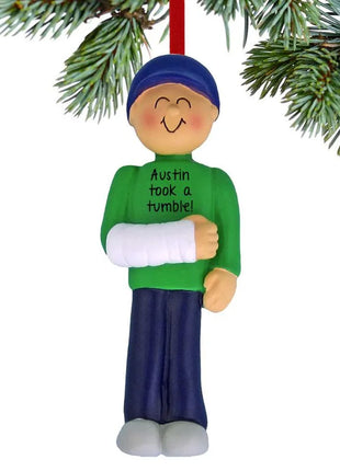 Broken Arm Male Ornament  by ORNAMENT CENTRAL Ornament