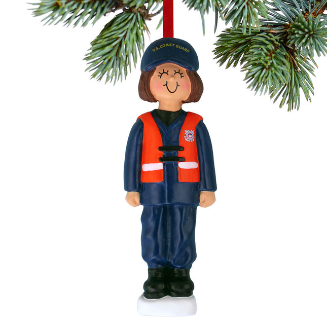 Armed Forces Coast Guard Personalized Christmas Ornament