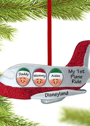 Airplane Family of 3 Ornament  by ORNAMENT CENTRAL Ornament
