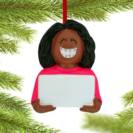 Braces On Boy or Girl Personalized Ornament