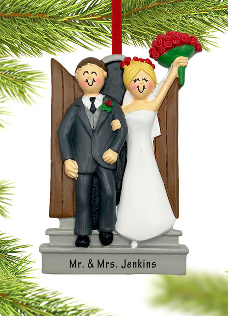 Newlyweds Personalized Ornament - ORNAMENT SHOP