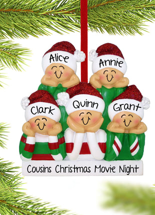 Head in Hands Family of 5 Ornament  by ORNAMENT CENTRAL Ornament