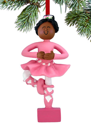 Ballet Dancer in Pink Tutu Ornament  by ORNAMENT CENTRAL Ornament