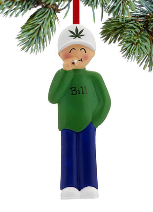 Marijuana Male Ornament  by ORNAMENT CENTRAL Ornament