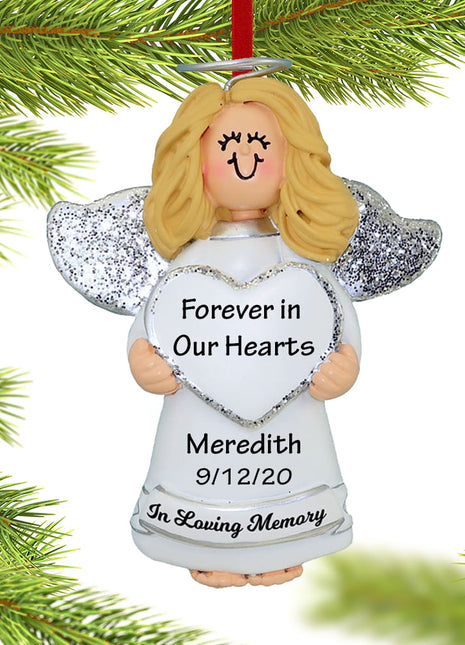 Memorial Angel Ornament  by ORNAMENT CENTRAL Ornament